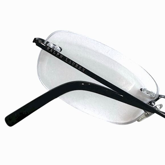 MSRP $185 RALPH LAUREN 5014 9003 Rimless Eyeglasses Frame w/Case - Made in Italy - Picture 12 of 16